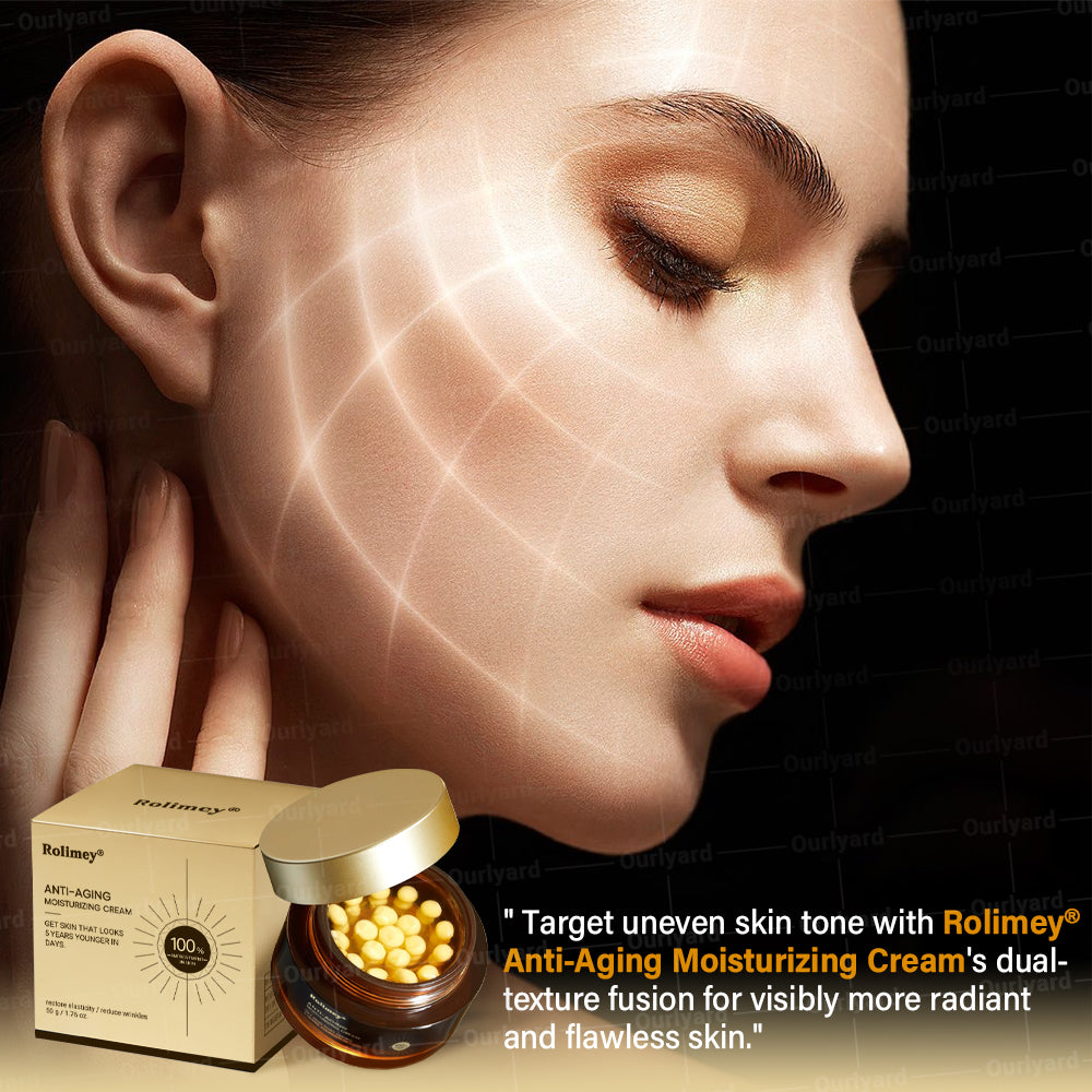 ✅Official Store |🍁🎁Rolimey® Anti-Aging Moisturizing Cream with Hyaluronic Acid, Retinol & Collagen – For Face, Neck, Décolleté & Legs – Made in Canada – Day & Night Use