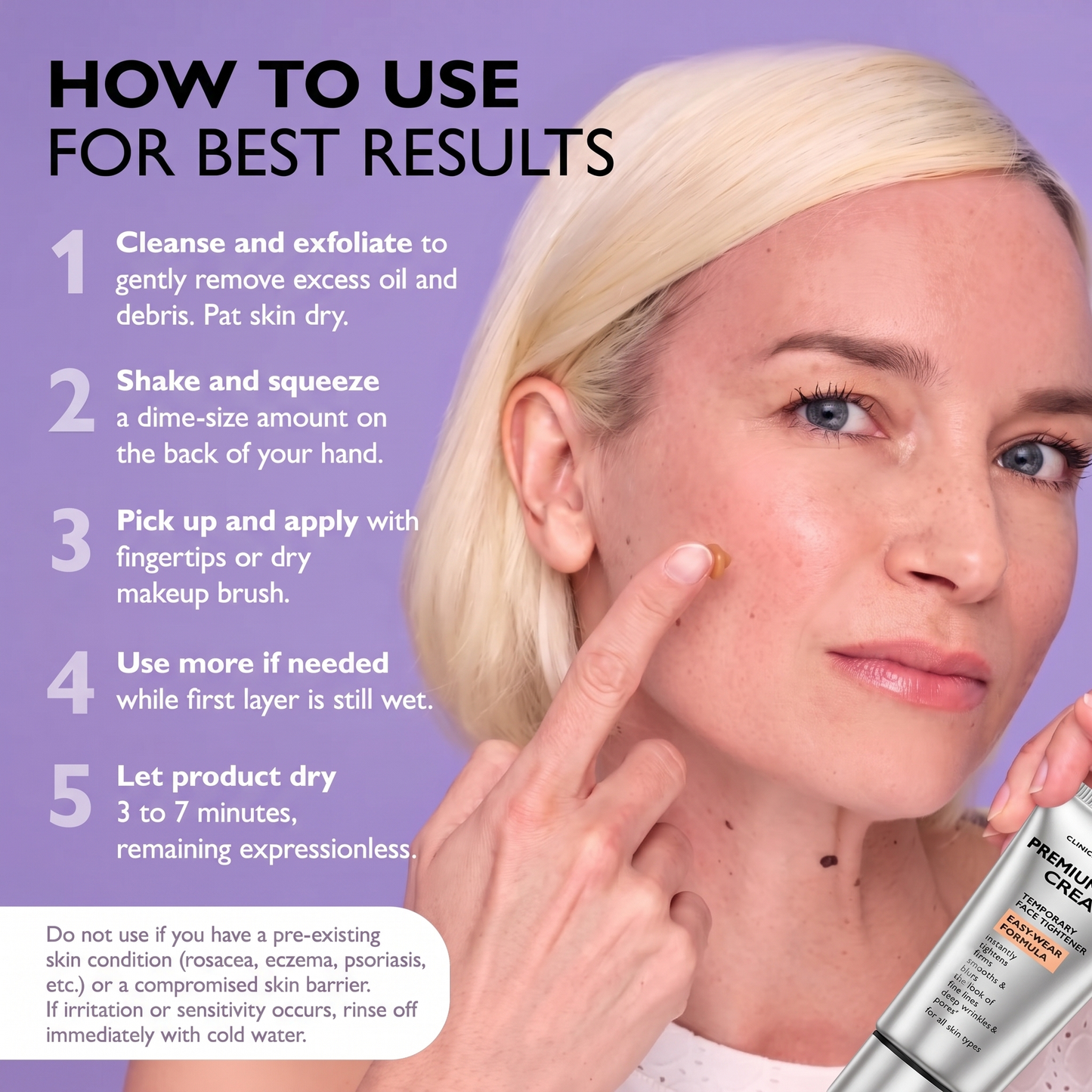 🍁Premium Instant Firming Face Cream – Easy-Wear Temporary Tightening Formula