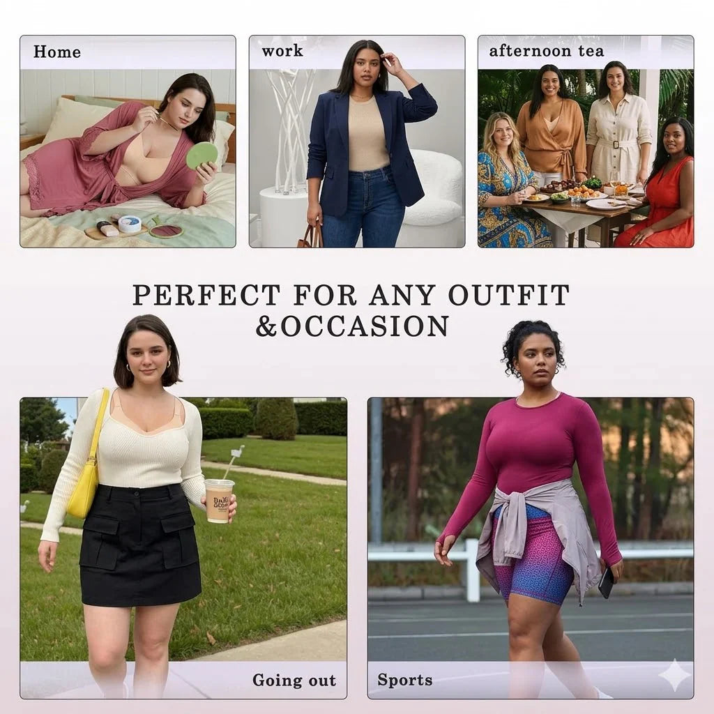 LAST DAY - BUY 1 GET 1 FREE🍁Sfrcord® Comfortable Wireless Full Coverage Jelly Smoothing Bra