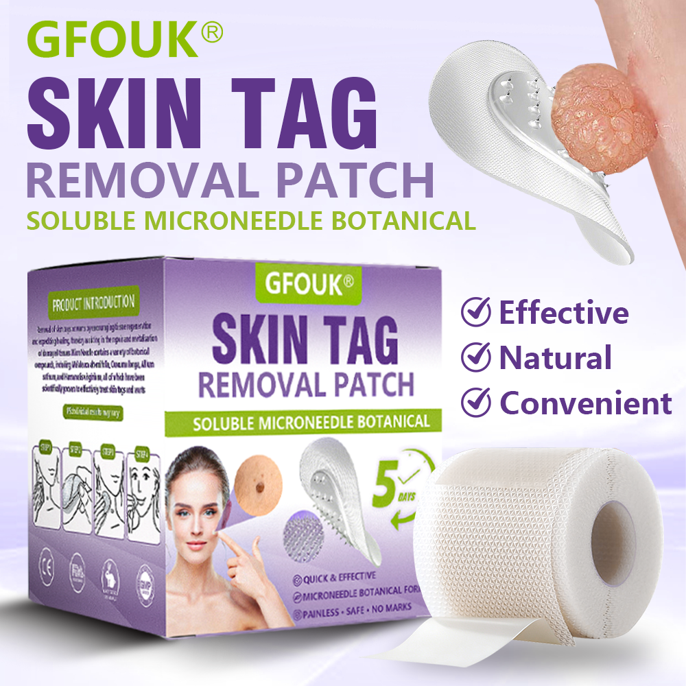 𝐎𝐟𝐟𝐢𝐜𝐢𝐚𝐥 𝐒𝐭𝐨𝐫𝐞 🇨🇦 |🍁💖💕GFOUK® Soluble Microneedle Botanical Skin Tag Removal Patch