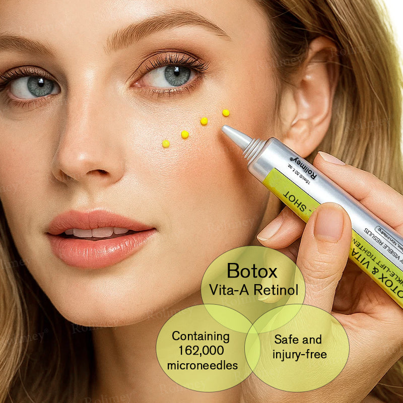 🇨🇦 Proudly Formulated & Shipped from Canada🍁Rolimey® Botox & Vita-A Retinol Shot Wrinkle-Lift Tightening Cream Last Day Promotion: 50% OFF