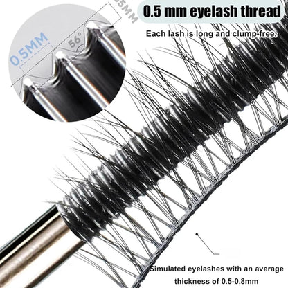 LAST DAY - BUY 1 GET 1 FREE🍁| Lengthening & Curling Waterproof Mascara – No False Lashes Needed