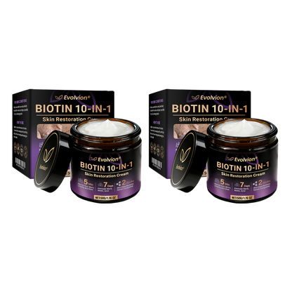 Made and Shipped from Canada🍁🔖Evolvion® Biotin 10-in-1 Skin Restoration Cream - Last Day Promotion: 50% OFF