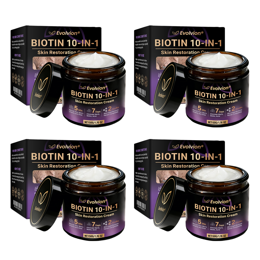 Made and Shipped from Canada🍁🔖Evolvion® Biotin 10-in-1 Skin Restoration Cream - Last Day Promotion: 50% OFF